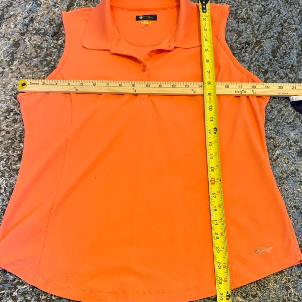Greg Norman Collection Women's  2 Lot Bundle  Golf   Sleeveless Tops: Sz: L EUC - Picture 11 of 13